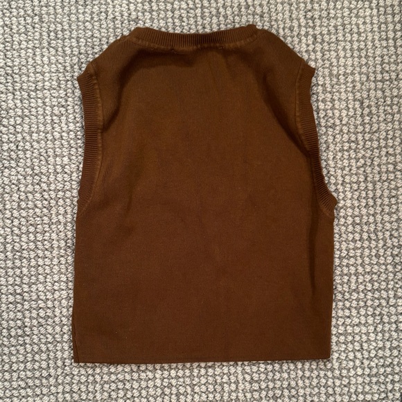 🤎ZARA MINI CROPPED SWEATER TOP🤎 - Picture 2 of 5